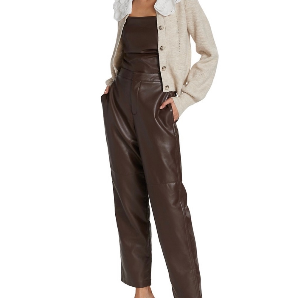 Brand new Wayf leather pants with tags. Size small.
